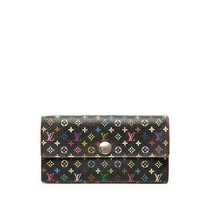 Pre-Loved Louis Vuitton Monogram Multicolore Sarah Wallet
